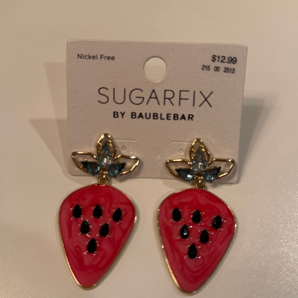 Large Set Baublebar Multicolor Statement Earrings… - image 2